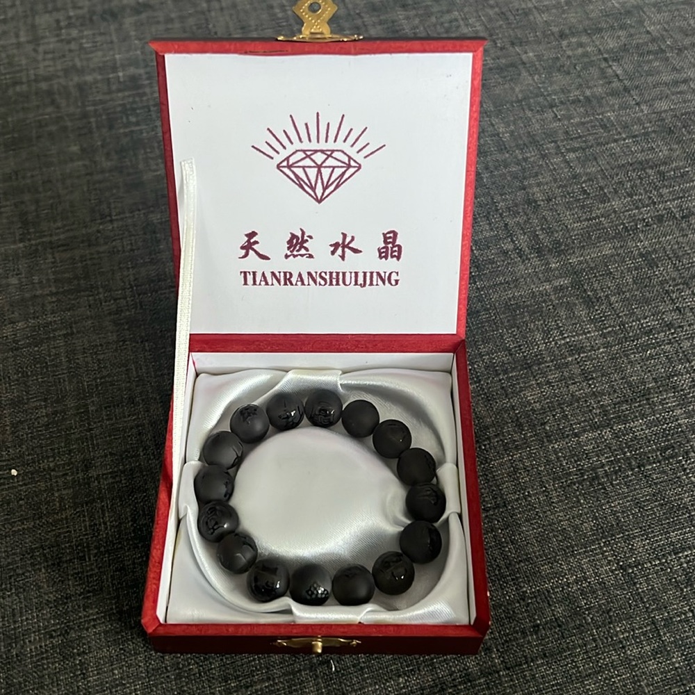 Natural crystal bracelet